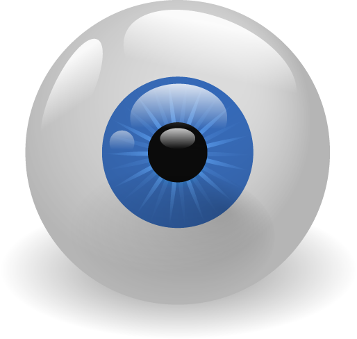 eye vector image