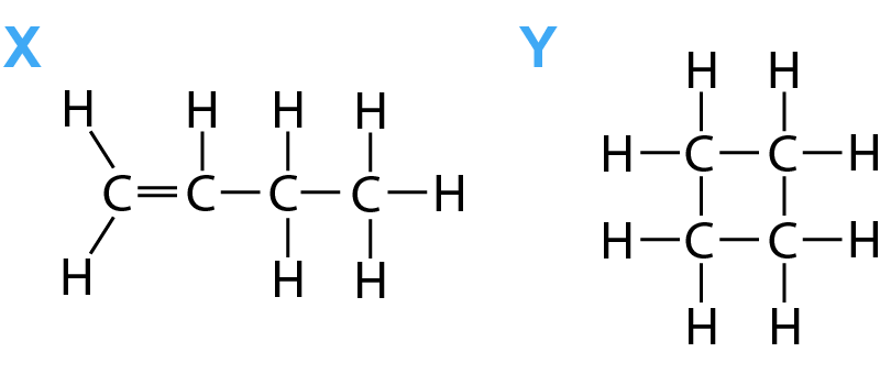 molecules X and Y