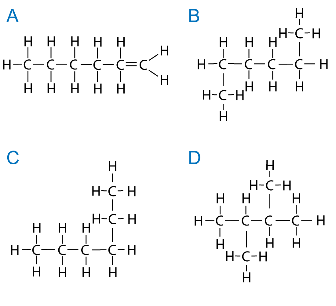 4 x isomer structure