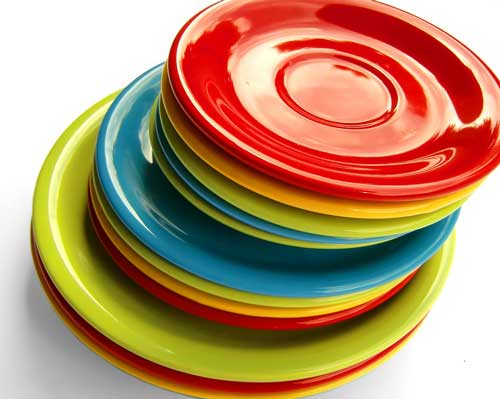 melamine plates