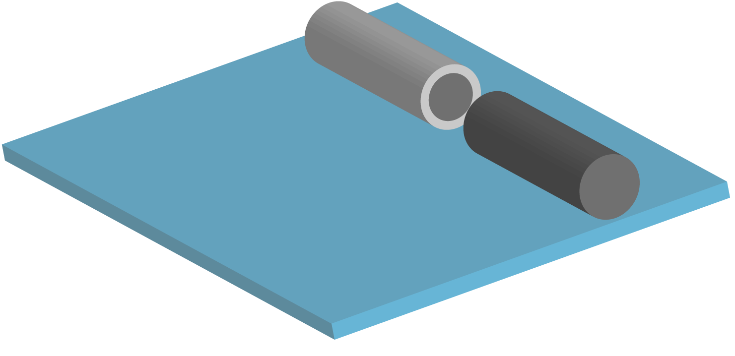 solid and hollow cylinders and moment of inertia